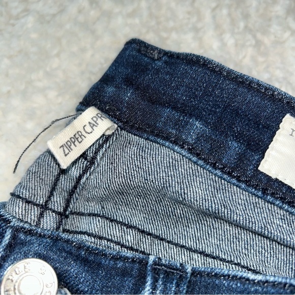 Rag & Bone Zipper Capri Jeans Size 25 - Picture 4 of 5